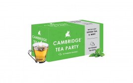 Cambridge Tea party Whole Green Tea & Mint   Pack  20 pcs